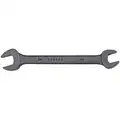 Open End Wrench, Alloy Steel, Black Oxide, Head Size 3/4", 7/8", Overall Length 9-39/64"