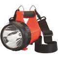 Streamlight Industrial Lantern: Rechargeable, 180 lm Max Brightness, 4.3 hr Run Time at Max Brightness, Orange