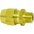 DOT Approved Air Brake Male Connector Fitting, 1/2" x 1/2"