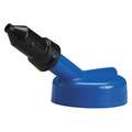 HDPE Storage Lid, Blue; For Use With Lubricating Fluids