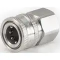 Quick-Connect Coupler: 3/8 in (F)NPT, 3/8 in (F) Quick Connect