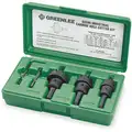 Greenlee 6-Piece Hole Saw Kit for Metal, Range of Saw Sizes: 7/8" to 1-3/8"