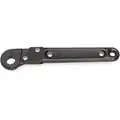 Proto Flare Nut Wrench, Alloy Steel, Black Oxide, Head Size 11/16", 12-Point Hinged Flare Nut
