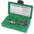 Greenlee 6-Piece Hole Saw Kit for Metal, Range of Saw Sizes: 7/8" to 1-3/8"