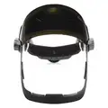 Faceshield Assembly: Anti-Fog, Clear Visor with Flip Down Green W5 Welding Shade