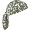 Evaporative Cooling Triangle Hat, Acrylic Polymer, Camouflage, Universal,1 EA