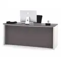 Bestar Executive Desk: Connexion Series, 71 1/64 in Overall W, 30 13/32 in, 29 13/16 in Overall Dp