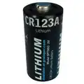 123 Battery, 3V DC, Lithium, Button, 1,500 mAh, PK 2