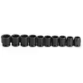 Proto Impact Socket Set: 3/4 in Drive Size, 10 Pieces, 3/4 in to 1 5/16 in Socket Size Range