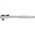 Stanley 6-1/8" Steel Quick Release Ratchet with 1/4" Drive Size and Full Polish Finish
