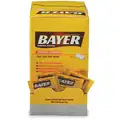 Bayer Bayer Pain Relief: Tablet, 100 x 2, Box/Wrapped Packets, Unflavored, Aspirin, 200 PK