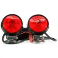 Grote Magnetic Utility Trailer Towing Lighting Kit: I - VIII, Black Rubber, 30 ft. Overall Lg