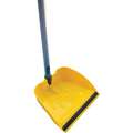 Tough Guy Plastic Long Handled Dust Pan, Overall Length 10", Overall Width 9-1/2"