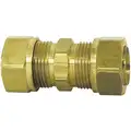 Compression Fitting Union With Captive Sleeve, Brass, 5/16"