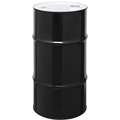 Transport Drum: 16 gal Capacity, 1A1/X1.4/250 UN Rating Liquid, 27 in Overall Ht, Black, Unlined