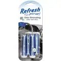New Car Scented Air Freshener Stick, Blue/White, 4 PK
