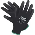 Coated Gloves,L,Black/Black,Pr