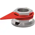 Loose Wheel Nut Indicator: 2.25 in Overall Lg, Plastic
