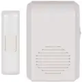 Safety Technology International Wireless Doorbell Chime w/Receiver: Wireless, 3V Lithium, 500 ft