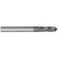 Drill Mill, 1/2" Milling Diameter, Number of Flutes: 4, 1" Length of Cut, TiAlN, 208