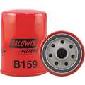 Spin-On Oil Filter, Length: 4-1/16", Outside Dia.: 3", Micron Rating: 18, Manufacturer Number: B159