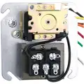 Transformer Relay,  4x4 Junction Box Mount,  24 Coil Volts,  DPDT,  3/4 hp HP