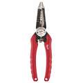 Milwaukee 7-3/4" Solid and Stranded Wire Stripper, 20 to 10 AWG Capacity