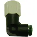 Non DOT Approved 90&deg; Elbow Push-To-Connect Air Brake Fitting, 5/32 in. Tube OD x 1/8 in. Pipe Thread