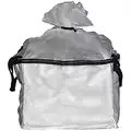 Shoptough 18 cu. ft. Polypropylene Bulk Bag with 1500 lb. Load Capacity, White