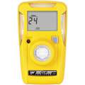 Single Gas Detector, 0 to 300 ppm Sensor Range, Audible, Vibrating, Visual Alarm Type