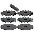 Dayton 9600400 Cutters, 4 with Pin and Washers