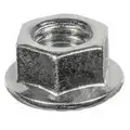 M10-1.50 Hex Nut with Free Spinning Washer; 20 mm dia., 15 mm Hex Size