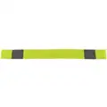 Seat Belt Cover: Hi-Visibility, Yellow, 18 1/2 in Lg