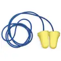Bell Ear Plugs, 28dB Noise Reduction Rating NRR, Corded, S, Yellow, PK 200