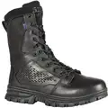 5.11 Tactical 8" Work Boot, 13, W, Men's, Black, Plain Toe Type, 1 PR