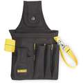 Electricians Tool Holder, Black/Yellow Ballistic Poly, 12-1/2" Height, 6-1/2" Width, 2-1/4" Depth