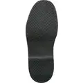 Genuine Grip 6" Work Boot, 10-1/2, Wide, Men's, Black, Plain Toe Type, 1 PR