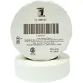 Power First Vinyl Electrical Tape, Rubber Tape Adhesive, 7.00 mil Thick, 3/4" X 66 ft., White, 1 EA