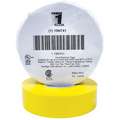 Power First Vinyl Electrical Tape, Rubber Tape Adhesive, 7.00 mil Thick, 3/4" X 66 ft., Yellow, 1 EA
