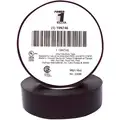 Power First Vinyl Electrical Tape, Rubber Tape Adhesive, 7.00 mil Thick, 3/4" X 60 ft., Black, 1 EA