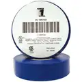 Power First Vinyl Electrical Tape, Rubber Tape Adhesive, 7.00 mil Thick, 3/4" X 60 ft., Blue, 1 EA