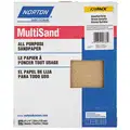 Norton Sanding Sheet Assortment, Aluminum Oxide, 60 to 220 Grit, 11" L x 9" W