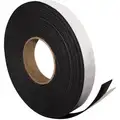 Adhesive Magnetic Strip, Indoor Adhesive, 10.8 lb. Max. Pull, 50 ft. Length, 1" Width