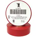 Power First Vinyl Electrical Tape, Rubber Tape Adhesive, 7.00 mil Thick, 3/4" X 60 ft., Red, 1 EA
