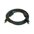 Monoprice HDMI Cable: 15 ft Lg, Black, Standard Speed, Audio-Visual Equipment, 28 AWG Conductor Size, PVC
