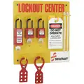 Ability One Lockout Station, Filled, General Lockout/Tagout, 3" x 12"