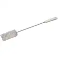 Vikan Medium Bristle, Straight Handled Tube and Valve Brush, 2 x 19.9 inch, White