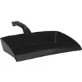 Vikan Plastic Handheld Dust Pan, 12.5 x 11.5 x 2 inch, Black