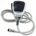 CB Mic with SS Cord, Noise Cancelling, 7 ft. Cord Length, 2 W Output Power, 4-Pin Connector Type