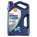 Rotella Full Synthetic Engine Oil, 1 gal. Bottle, SAE Grade: 5W-40, Amber